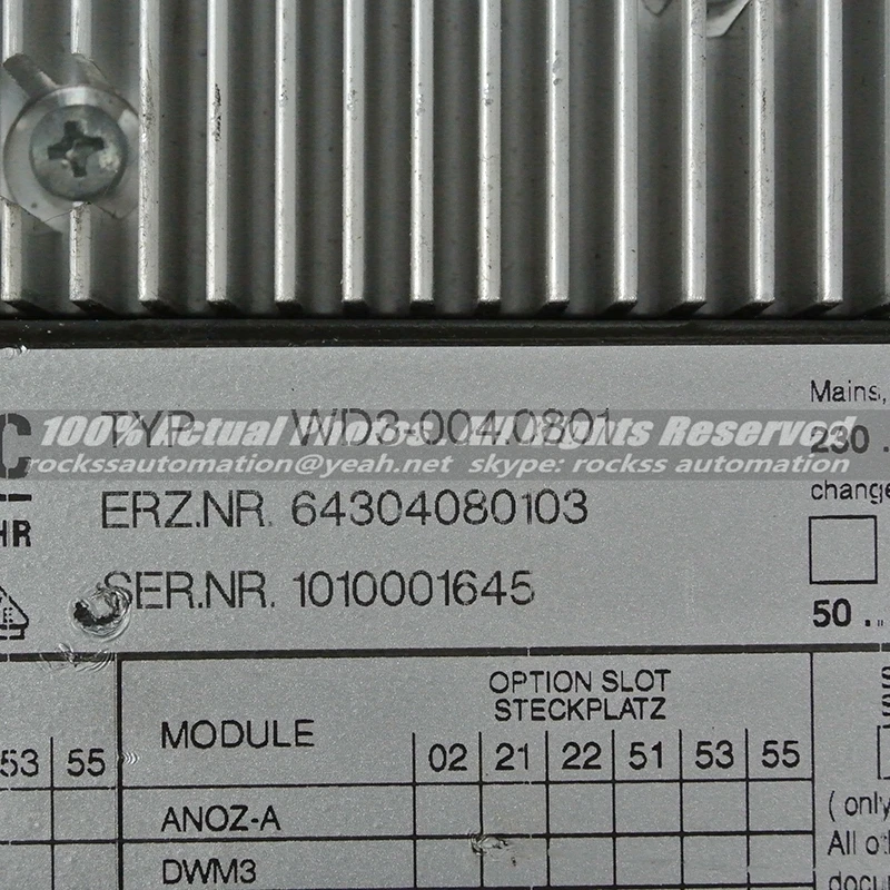 WD3-004.0801 контроллер шагового двигателя используемый в хорошем состоянии |