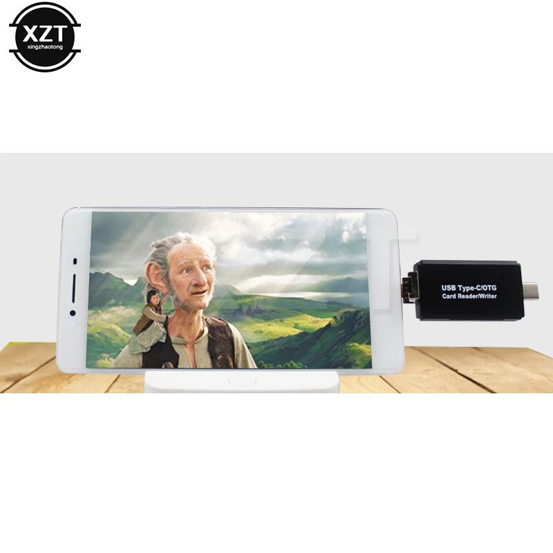 Универсальный Тип C USB 3,0 USB Micro USB Combo 2 слот для TF/SD кард-ридер 3 in1 OTG Тип-C кард-ридер