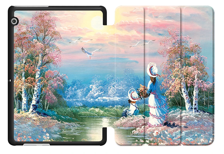 Чехол MTT для huawei MediaPad T3 10 AGS-L09 AGS-W09 Honor Play Pad 2, 9,6 дюймов, чехол-подставка для планшета, защитный чехол из искусственной кожи