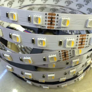 Новое поступление 4 вида цветов в 1 светодиодный RGBW светодиодный полосы Водонепроницаемый 24V 12V 5050 smd 60 Светодиодныйм, 5 мрулон RGBW светодиодный полосы света Бесплатная доставка