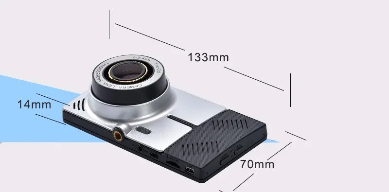 Новые Android Автомобильный ВИДЕОРЕГИСТРАТОР Камера 5 &quotFull HD 1080 P GPS Навигации ROM