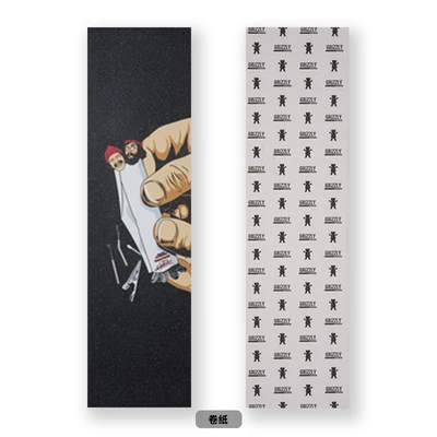 Синий Скейт доска griptape 83*23 см захват ленты толще - Цвет: Синий