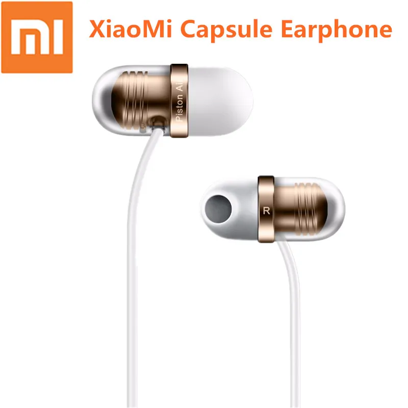 Оригинальные Xiaomi capsule 3 5 мм Универсальный ln Ear проводные наушники с