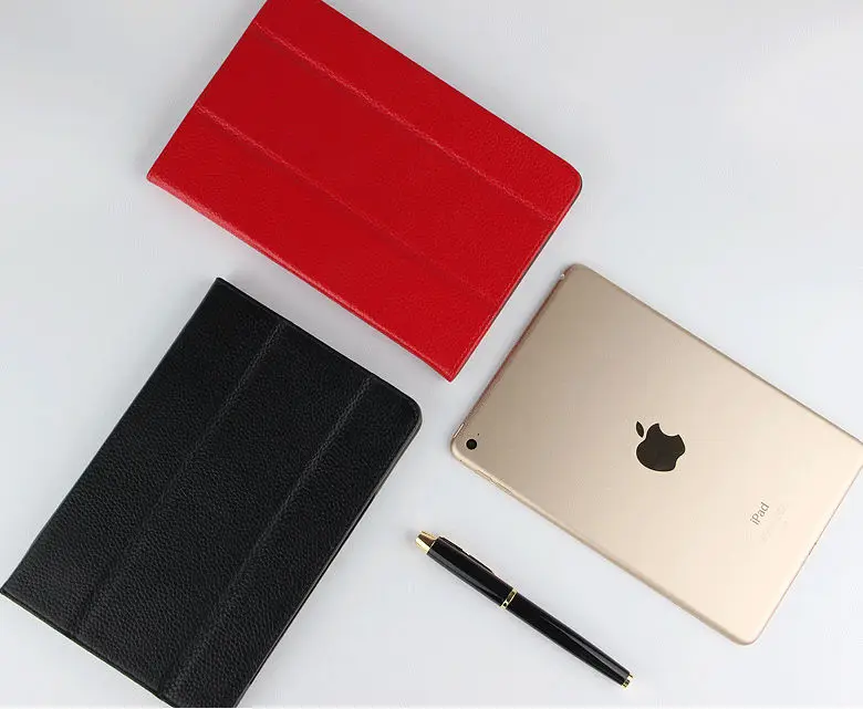 Чехол из воловьей кожи для iPad mini 3 2 оригинальный защитный смарт чехол кожаный