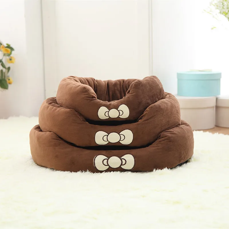 Soft Dog Beds Warm Fleece Lounger Sofa for Small Dogs Large Golden Retriever Bed Husky Kennel Pet Products S to L size | Дом и сад