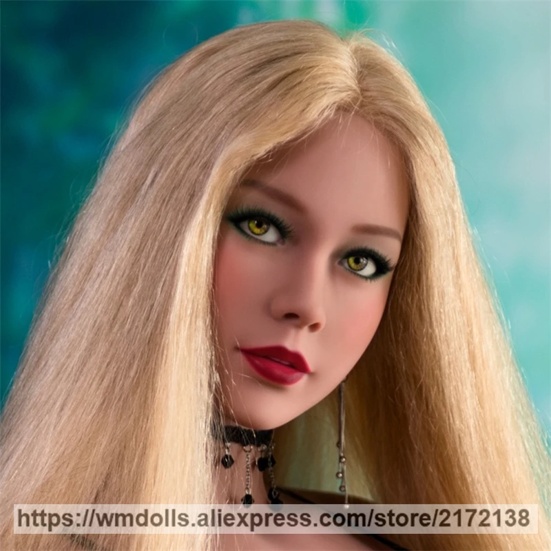WMDOLL секс кукла голова для реалистичной оральной силиконовой куклы головки с