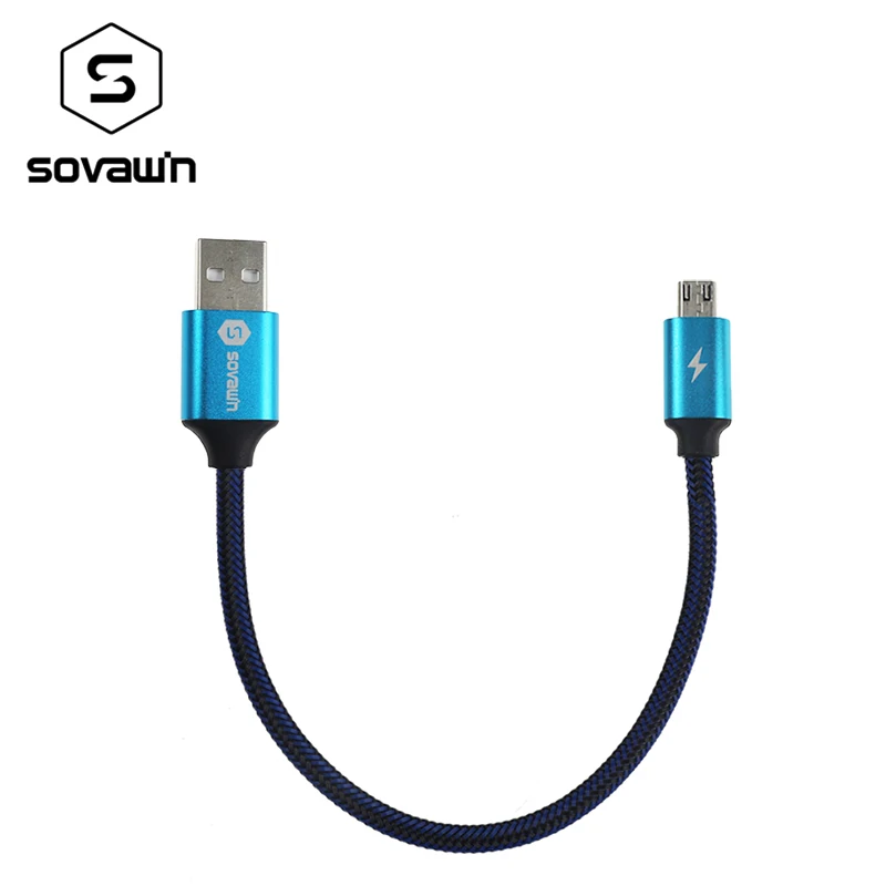Sovawin type C Быстрая зарядка 3 А USB 120 медный провод 30 см короткий преобразователь передачи данных для Macbook для Xiaomi