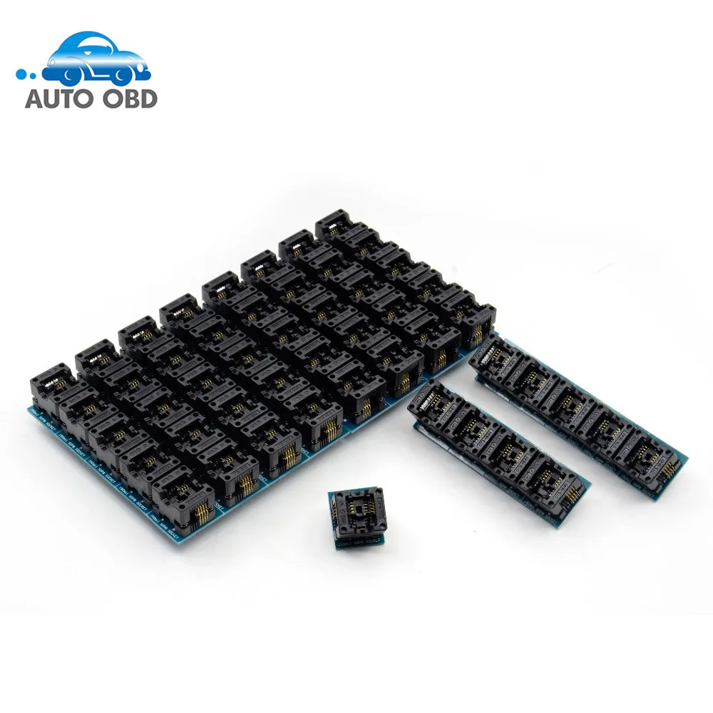 Hot SOIC8 SOP8 to DIP8 EZ программатор адаптер 200 мил гнездо модуля преобразователя TO ZIF|ezs