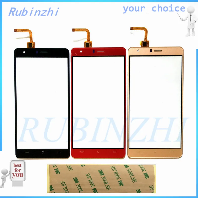 RUBINZHI + Tape мобильный телефон сенсорный экран панель для BQ 5503 Nice 2 Touch переднее