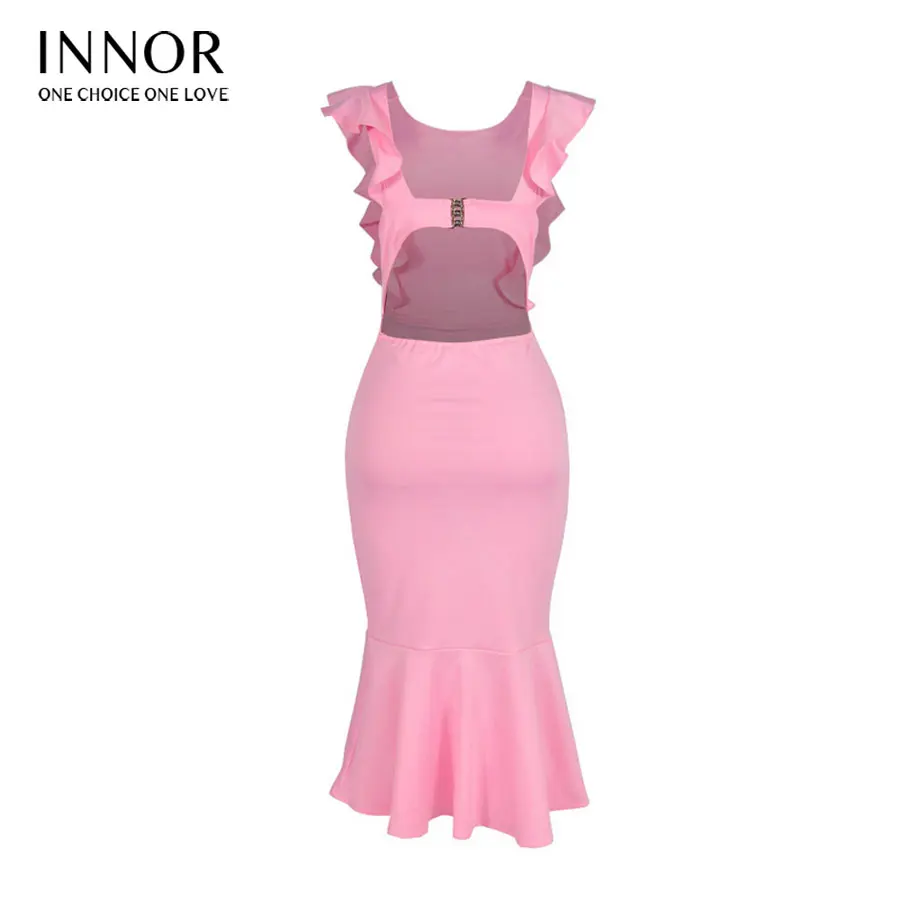 Женское облегающее платье-карандаш с вышивкой и рюшами для коктейльной