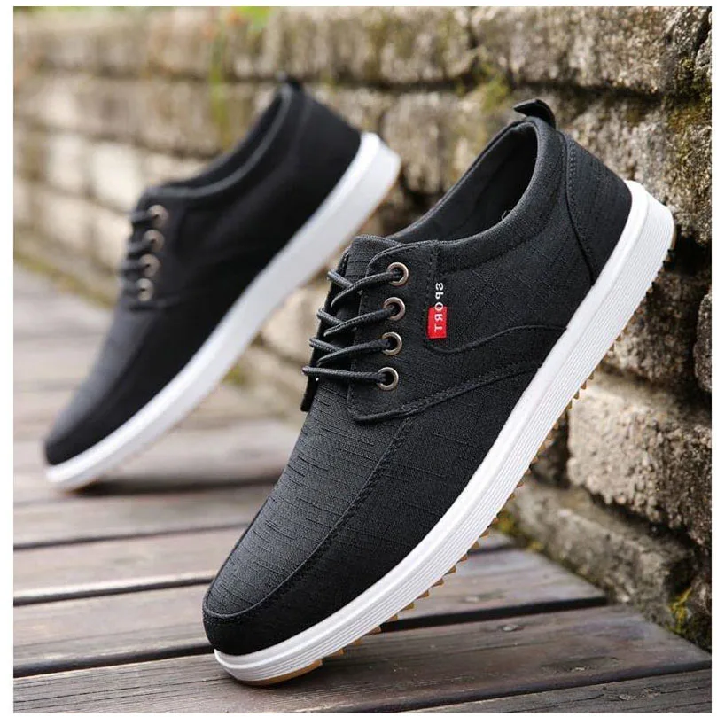 Летние мужские парусиновые туфли весенне-осенние 2020 светильник Женская