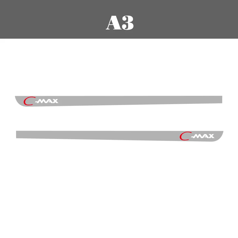 Silver Gray Из 2 предметов автомобиля боковой полосы по бокам юбки Графика винил Стикеры наклейки хром, Ванадий Стикеры s для Alfa Romeo Giulia Mito Spide - Название цвета: Silver Gray