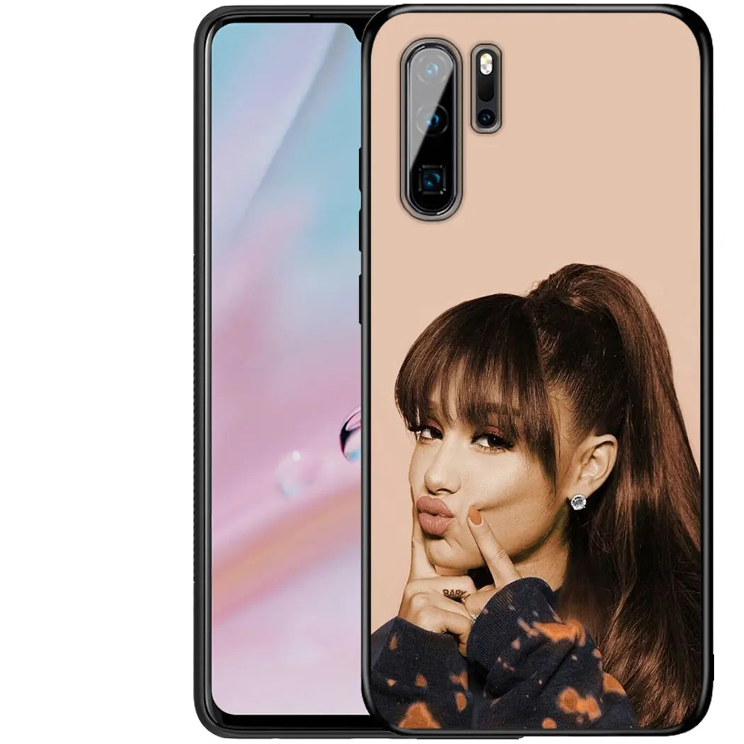 IYICAO Ariana Grande Soft Silicone Case for Huawei P Smart P30 P20 P10 Lite Pro Phone |