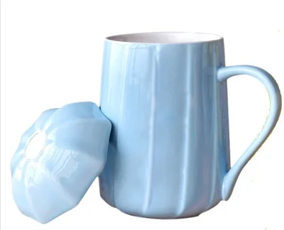 Новый дизайн: цветная глазурованная керамическая кружка без крышки или высокого качества доступна печать