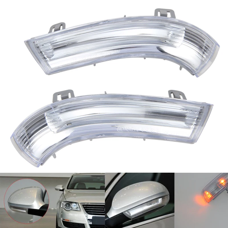 1 пара левого + правого зеркального индикатора поворотные сигнальные огни для