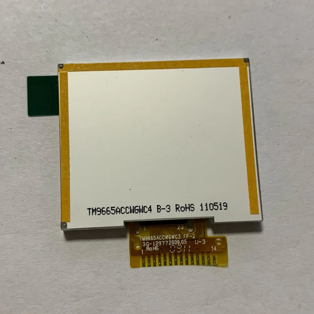 1 шт. 96*65 96x65 пикселей дисплей spi порт 3,3 В 14pin последовательный порт Интерфейс белая подсветка FSTN ЖК-дисплей TM9665ACC st7565