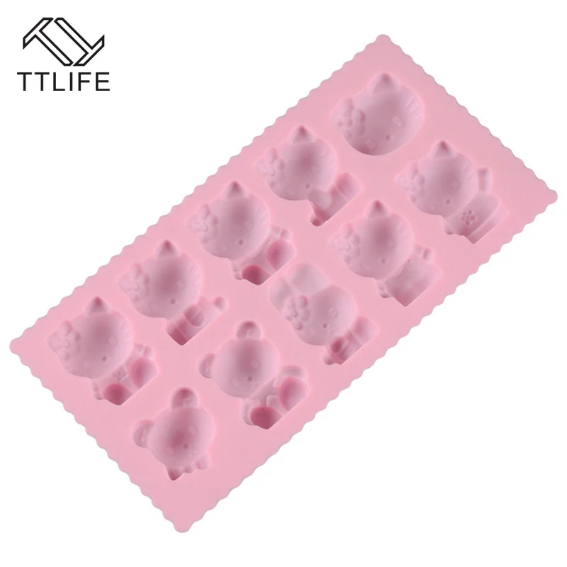TTLIFE 3D силиконовая форма для шоколадного фондана, форма для печенья, желе, сахарная форма, форма для льда, поднос, сделай сам, кондитерские изделия, конфеты, формы для выпечки