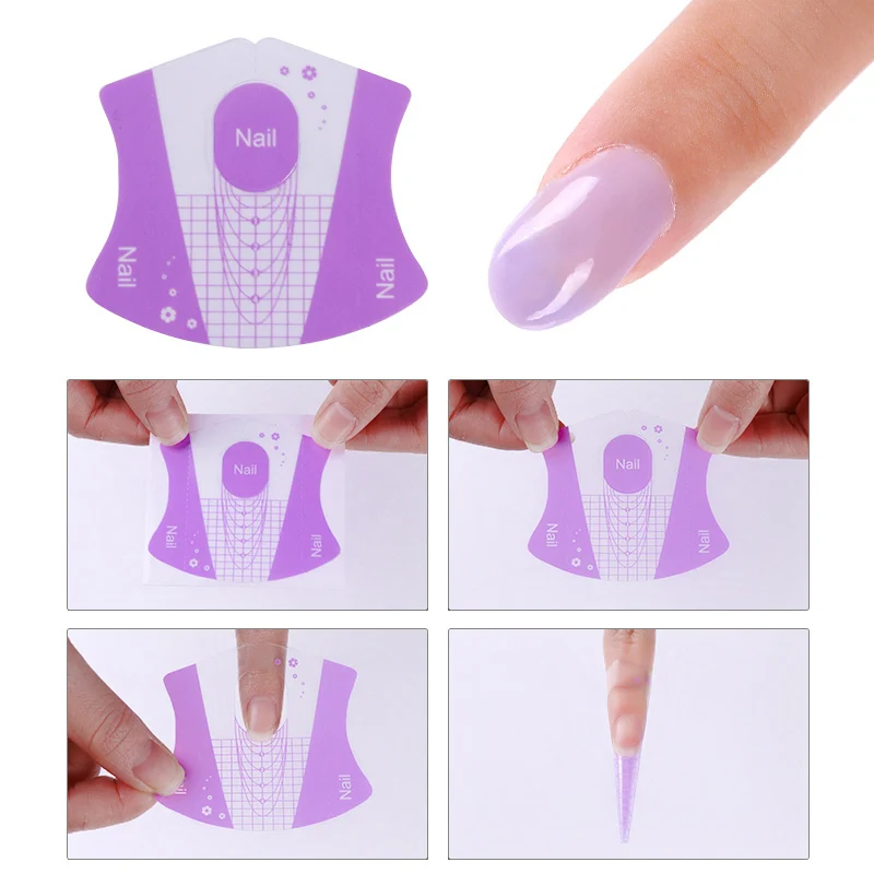 Candy Nail color клейкий гвоздь бабочка строительный УФ-гель Расширение Типсы для маникюра дизайн ногтей набор инструментов