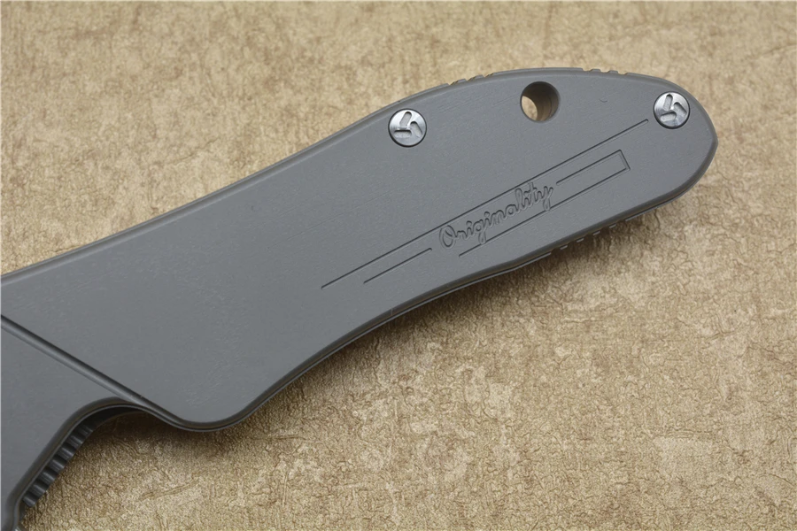 Maker3 дизайн листать складные ножи подшипник S35VN лезвие TC4 titanium ручка на открытом воздухе кемпинга Многоцелевой Охотничий EDC