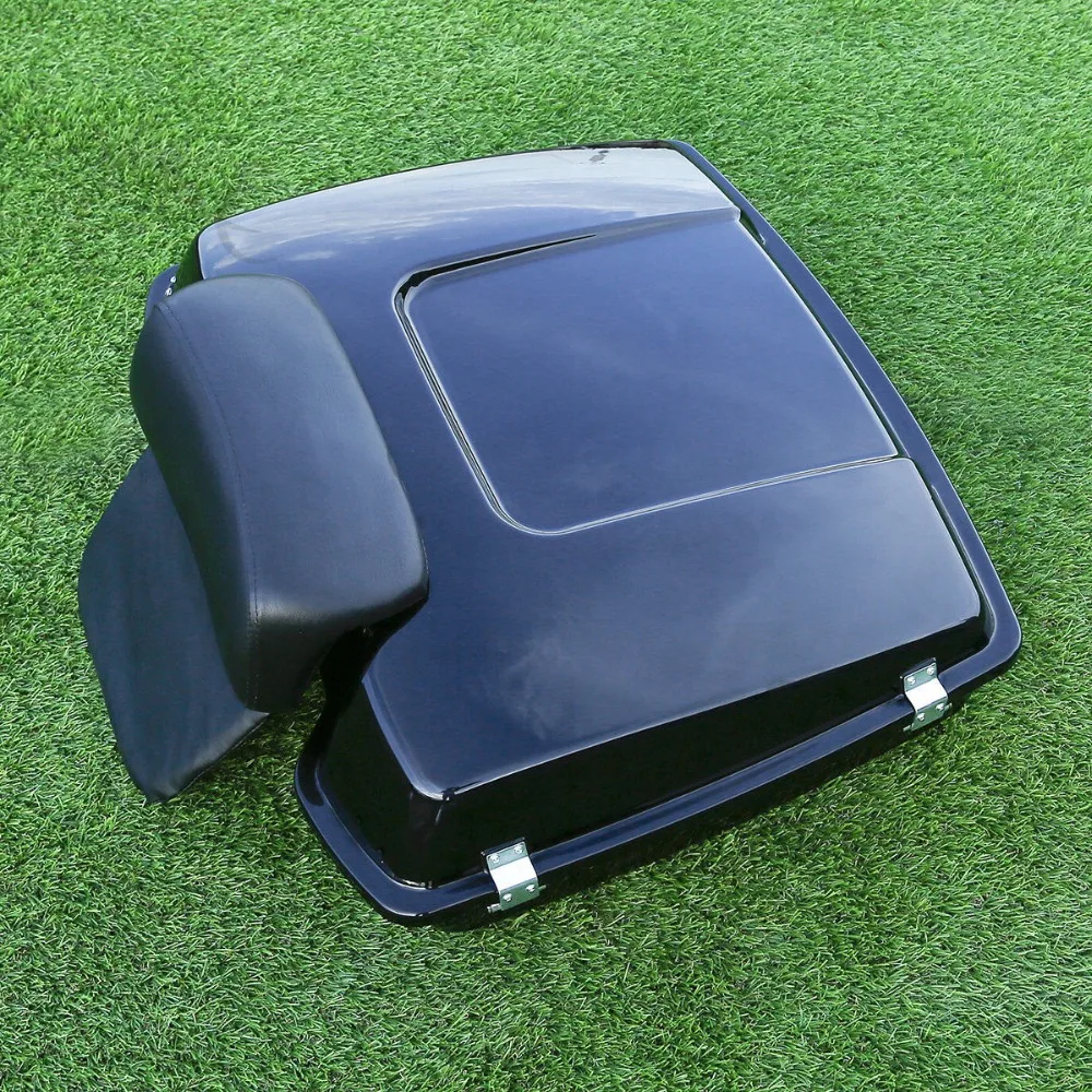 

Motorcycle Painted Razor Pack Trunk w/Pad For Harley Tour Pack Touring Road Glide Electra Glide FLHT 1997-2013