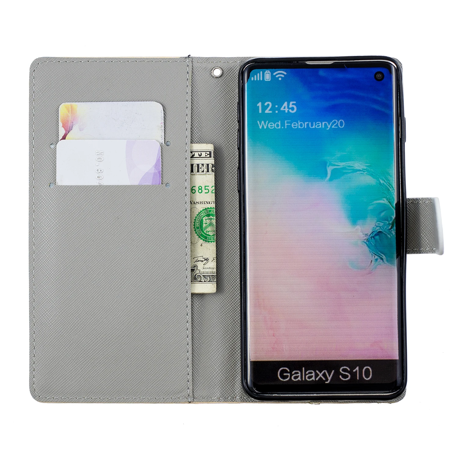 Кожаный чехол-бумажник для Samsung Galaxy S10 чехол Plus Lite чехол-накладка | Мобильные