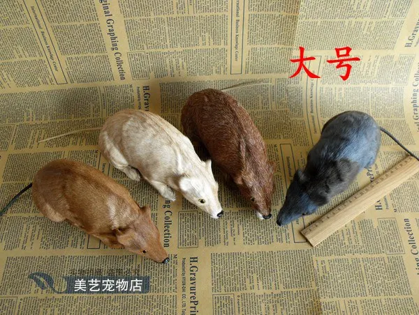 

Simulation mouse polyethylene&furs mouse model funny gift about 20cmx8cmx10cm