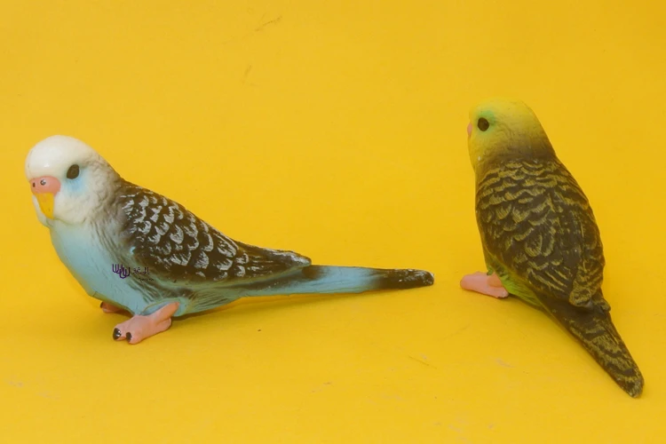 Hot toys: two color Parrot Simulation model Animals kids toys children Action Figures Collections | Игрушки и хобби