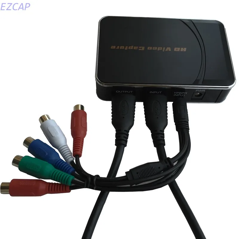 HDMI аудио видео игра захват коробка рекордер YPbPr один clink запись в USB флэш для xbox