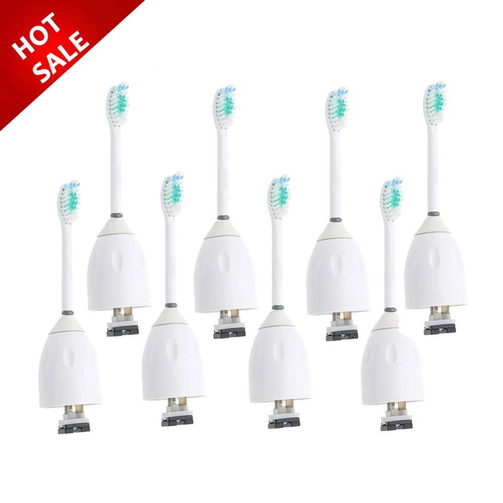 

8pcs Fit For Philips Sonicare e-Series Replacement Electric Toothbrush Heads HX7001 HX-7002 HX7022 For Oral Hygiene Christ Gift