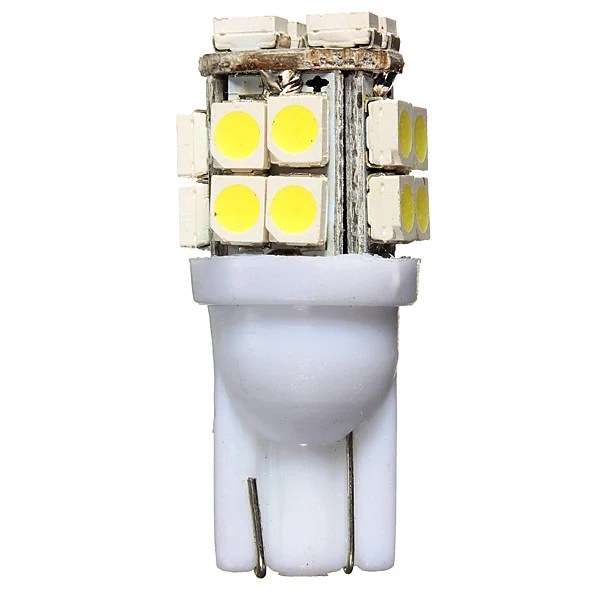10 x T10 20-SMD 1210 белые светодиодные автомобильные лампы 194 168 2825 W5W 3528 SMD Автомобильная