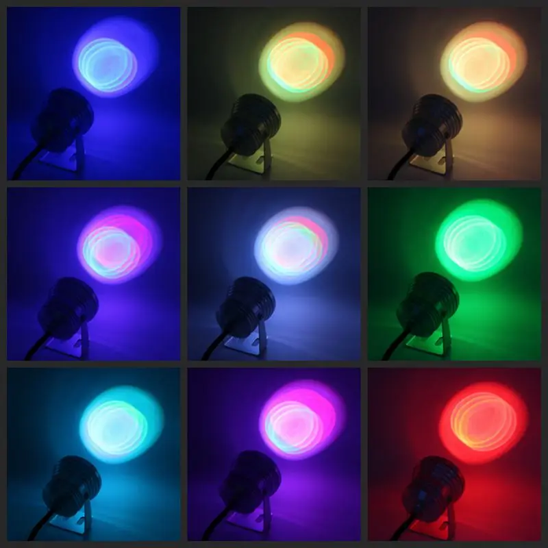 Светодиодный прожектор SZYOUMY для бассейна 10 Вт водонепроницаемая уличная лампа с