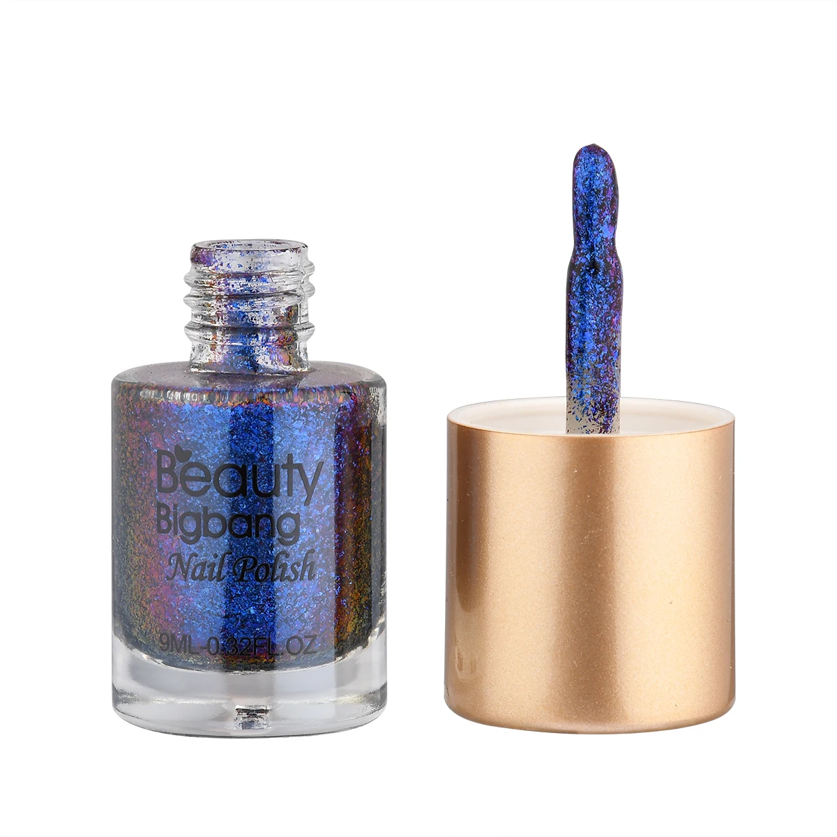 BEAUTYBIGBANG 9 мл Лак для ногтей Хамелеон Galaxy блеск закат светящиеся голографические блестки голографический лак для ногтей