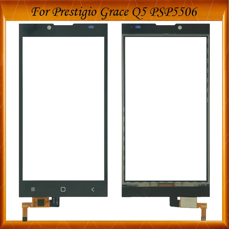 100% хорошо работающий сенсорный экран датчик для Prestigio Grace Q5 PSP5506 DUO PSP 5506 дигитайзер