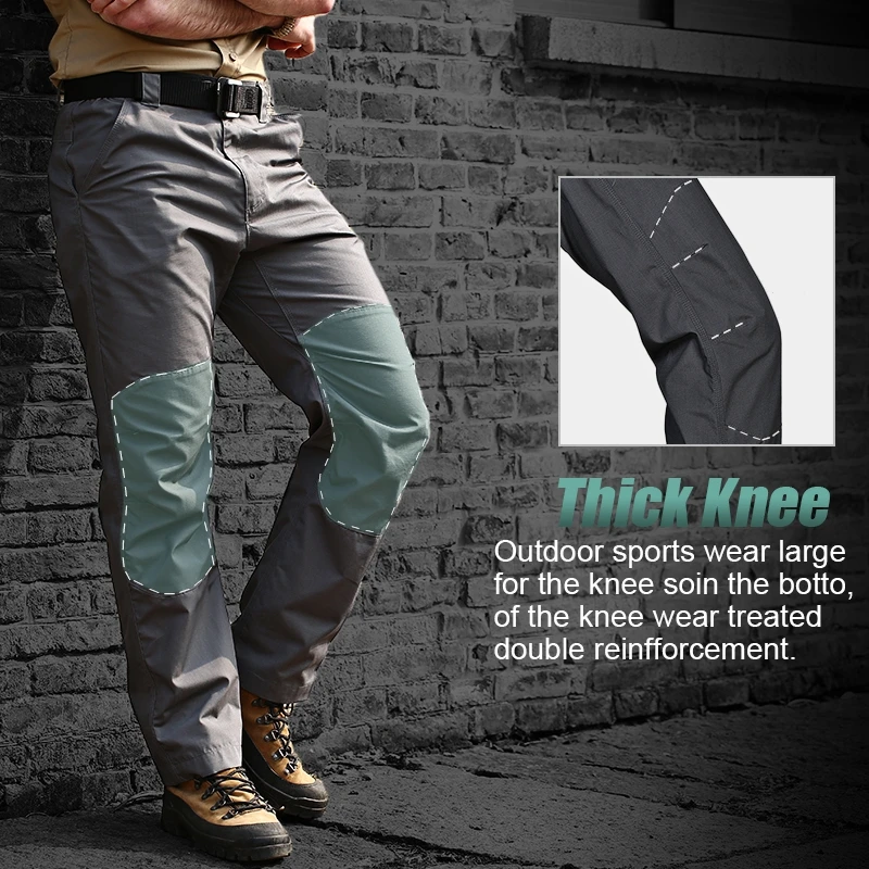 LACKWAR Outdoor Sports Cycling Tactical Military Waterproof Men's Pants for Climbing Traveling Trekking Breathable Trousers|Походные