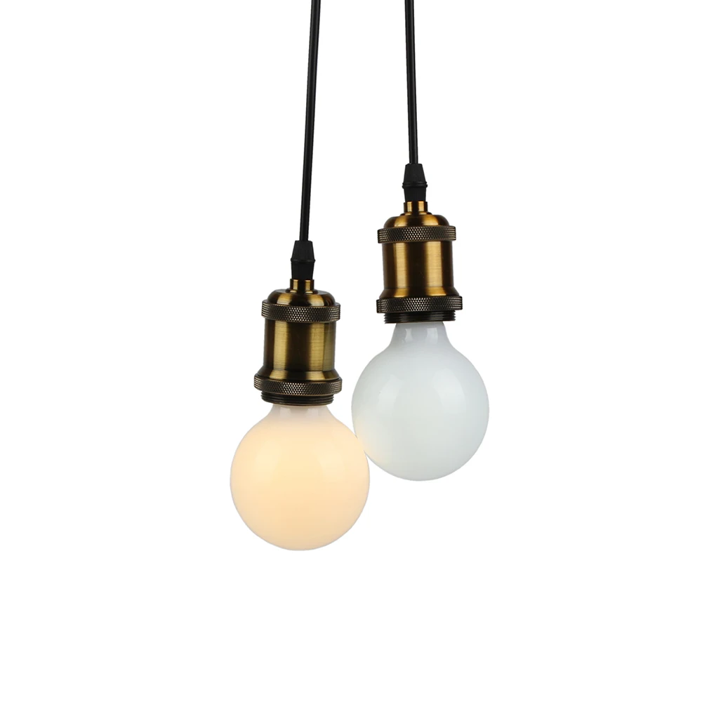Круглая лампа серии &quotG" молочно-белого цвета E27 светодиодный светильник