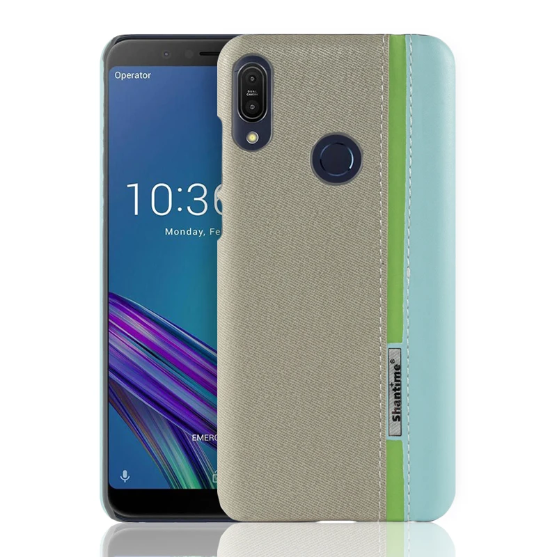 Gray Из искусственной кожи чехол для Asus Zenfone 5z ZS620KL ZE620KL модный разноцветный чехол для телефона для Asus Zenfone Max M1 ZB555KL деловой чехол - Цвет: Gray