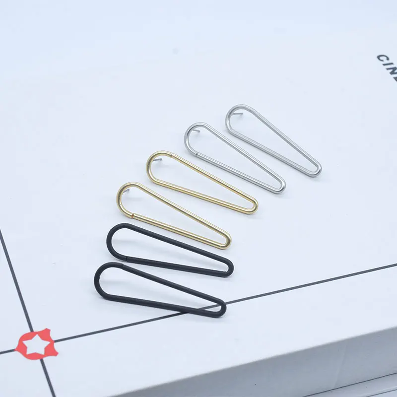 Carvejewl long stud earrings irregular circle big for women jewelry girl gift new fashion korean earring hot sale | Украшения и