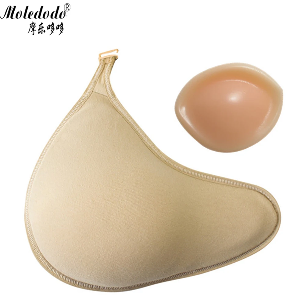 

Breast Protheses Hook long Stretch Breathable Cotton Postoperative Breast Lightweight Fake Chest Silicone Chest Pad D30