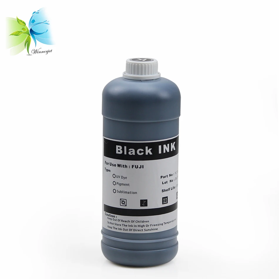 WINNERJET 1000 мл 6 видов цветов Набор для заправки чернил принтера Fuji DX100|dye ink|ink refill