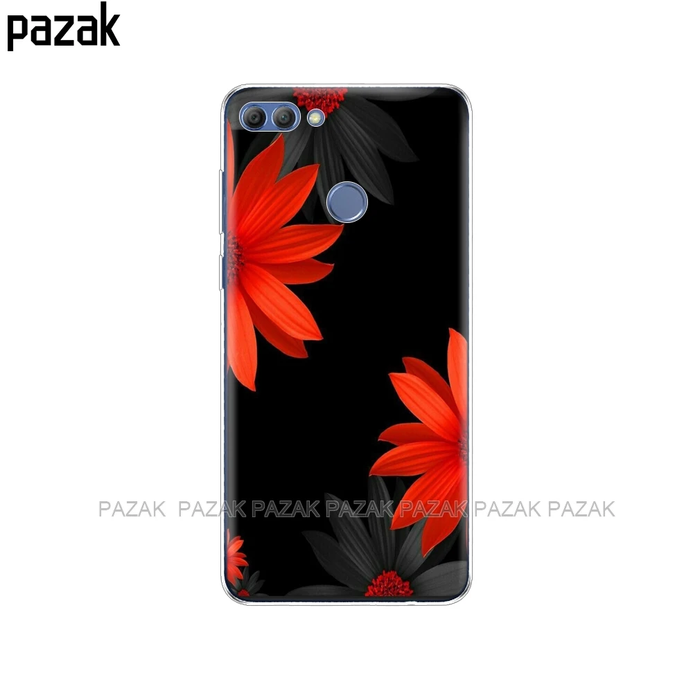 52246 Чехол для huawei P Smart чехол Enjoy 7S Мягкий ТПУ силиконовый чехол-накладка для huawei P Smart Coqa чехол с принтом - Цвет: 52246