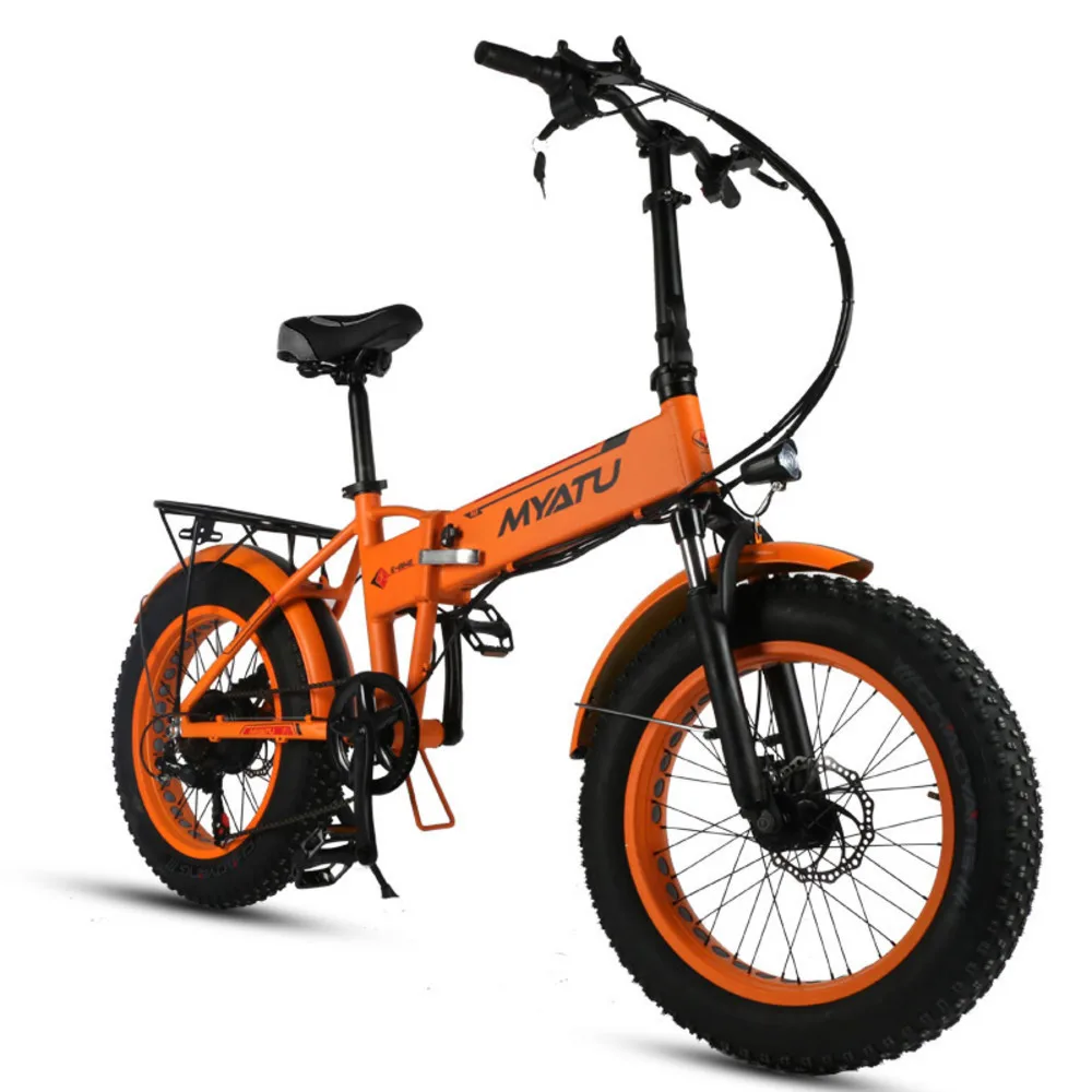 

LOVELION Folding Electric Bike 20Inche Of Snow Ebike Hidden Framework The Lithium Battery Electric Bicycle Tyre 21 Speed Beach