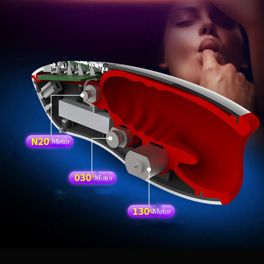 Мужской мастурбатор Leten силиконовая чашка для мастурбации с эффектом стоны и