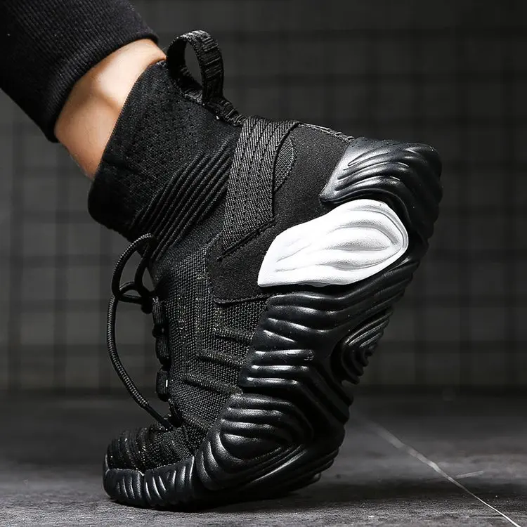 Spring Streetwear High Top Sneakers Men Casual Shoes | Обувь