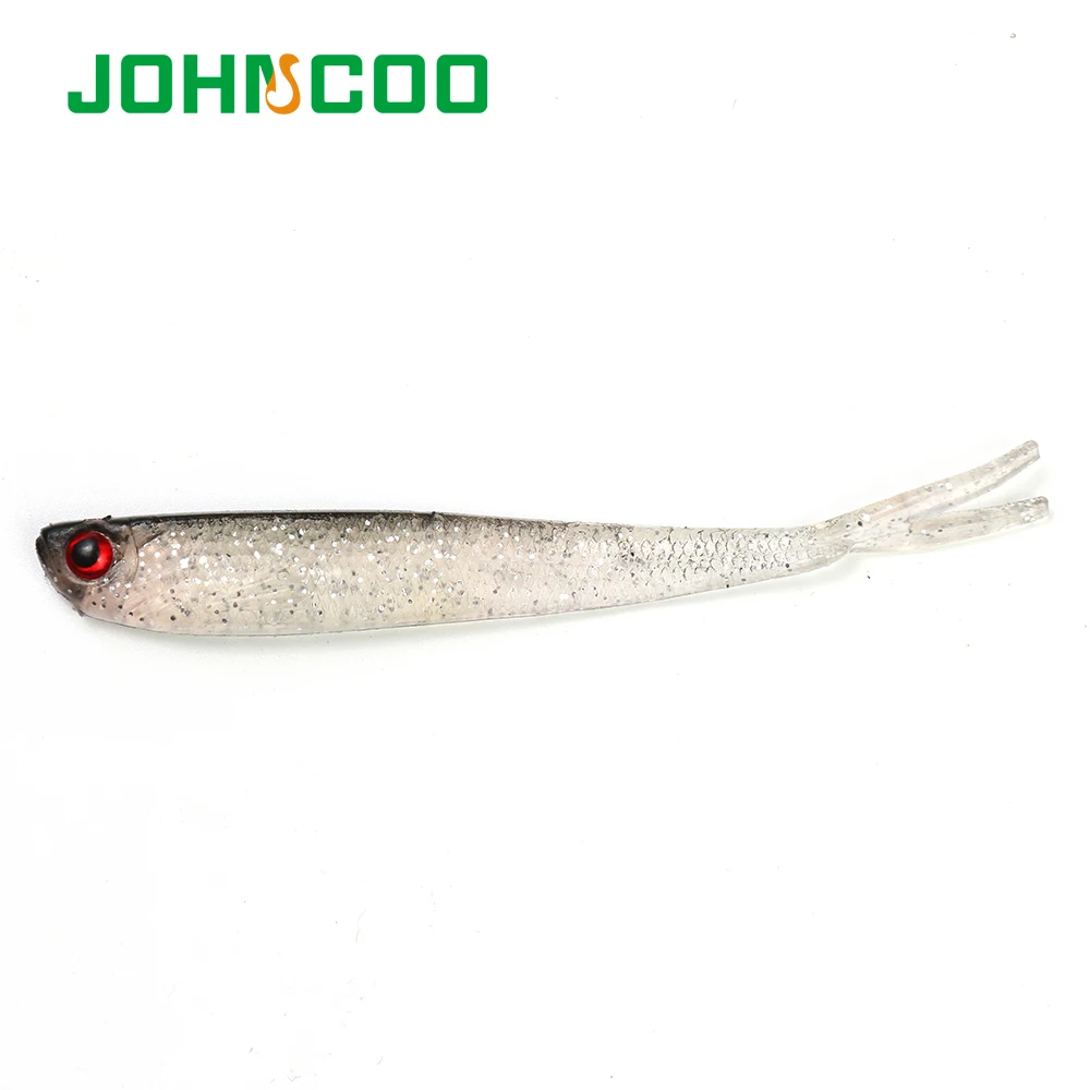 JOHNCOO Новые 10 шт рыболовные силиконовые приманки 2 3 г 6 3D глаза для ловли карпа