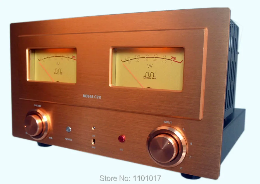 Meixing MC845 C211 845 / 211 интегрированный ламповый усилитель HIFI EXQUIS Mingda 25 Вт * 2 300B драйвер