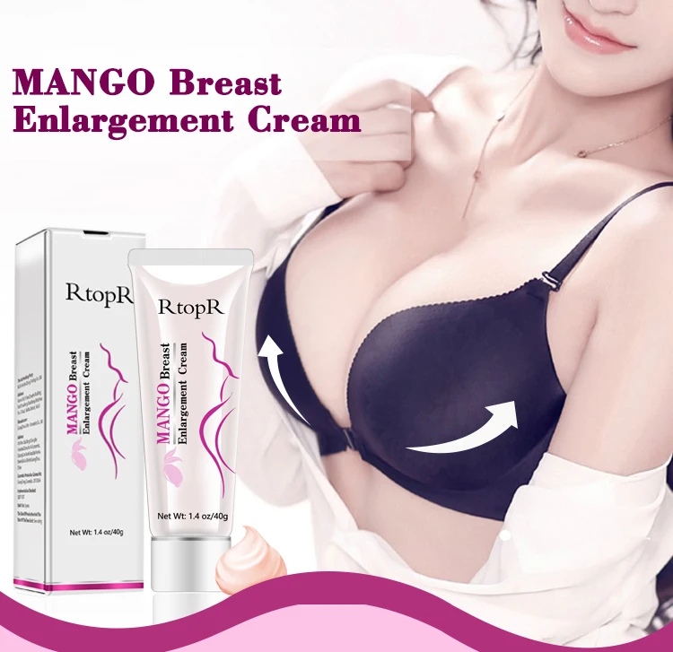 

RtopR Mango Breast Enlargement Cream Women Full Elasticity Chest Care Big Bust Firming Lifting Breast Fast Growth Body Cream 40g