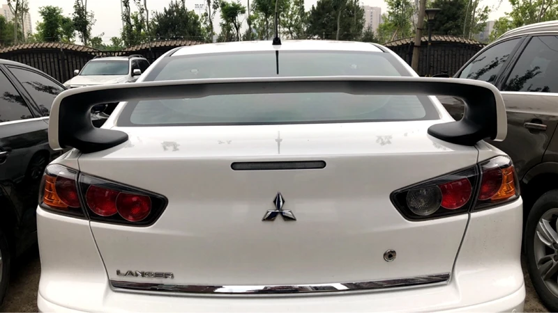 Для Mitsubishi Lancer EX 2006- тип спойлер высокого качества ABS спойлер грунтовка или любой цвет задний спойлер для Lancer EX