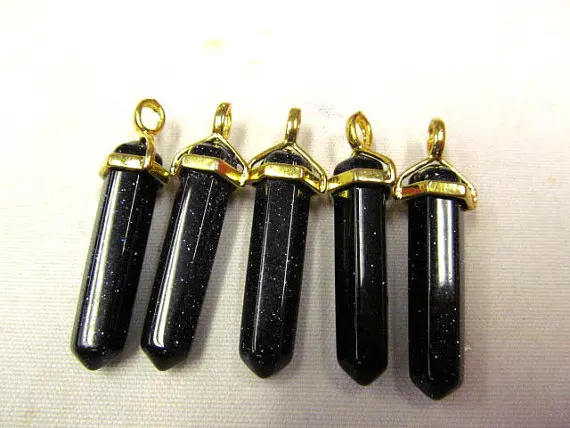 Оптовая продажа 12 шт. бирюзовые бусины 38 мм в ассортименте Кристальные