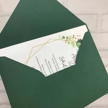 Зелень свадебные приглашения
