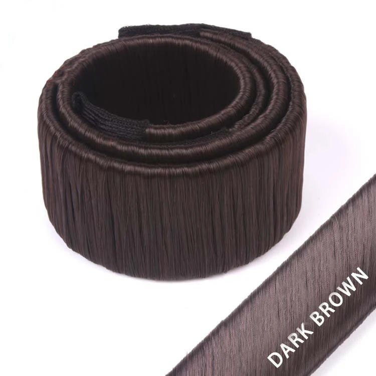 Dark Brown Haimeikang, волшебная Укладка волос, многофункциональные волосы, Пончик для девочек, аксессуары для волос, французский твист, волшебный инструмент, сделай сам, булочка для волос - Цвет: Dark Brown